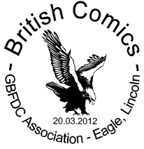 postmark illustrated with an eagle.
