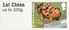 Pictorial Faststamps -Oxford Sandy & Back Pig.