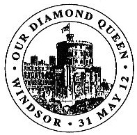 Postmark showing Windsor Castle.