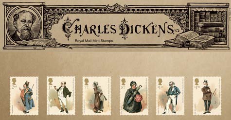 Dickens Bicentenary presentation pack.