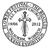 Postmark showing Church Cross.