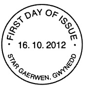 Official non pictorial Star first day postmark.