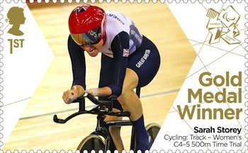 Gold Medal Winner Sarah Storey Cycling - Track :  Women's Ind. C4-5 500m Time Tria.