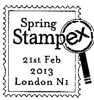 Standard Stampex postmark.