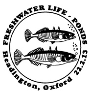 Postmark showing two fish.