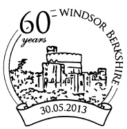 Postmark showing Windsor Castle.