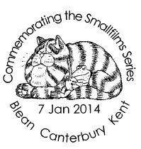 Postmark showing Bagpuss.