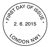 Official Non-pictorial London postmark.