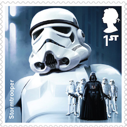 Star Wars Stormtrooper Stamp.