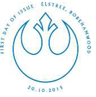 Official Star Wars Postmark of Elstree.