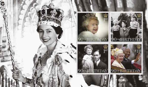 Queen's 90th Birthday PSB Pane 2.