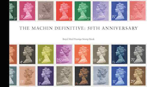 Cover of Machin Anniversary PSB.