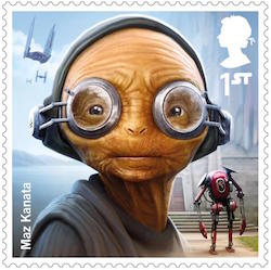 Star Wars Kaz Manata stamp.