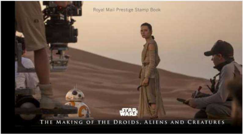 Stare Wars 2017 PRestige Stamp book.