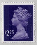 2018 Tariff £2-25 stamp.