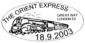 Express steam train