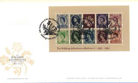 PO FDC with Edinburgh thistle postmark