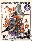 Sheffield Scout Stamp 1986 - Chaffinches