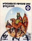 Sheffield Scout Stamp 1989 We three kings of orient are.
