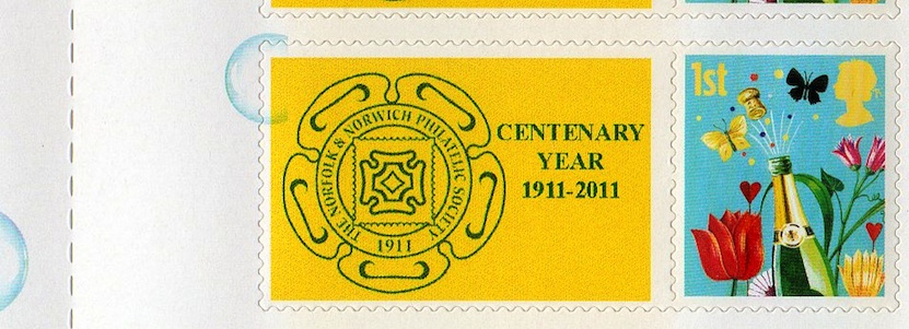 NNPS Centenary Smiler Sheet - detail.