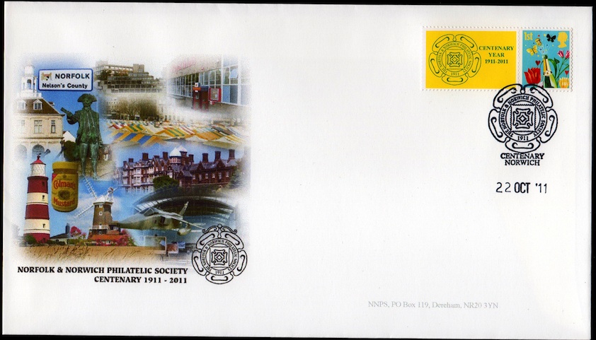 NNPS Centenary Commemorative Cover - Smiler.