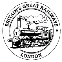 Postmark showing steam locomotive.