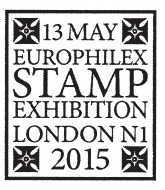Europhilex postmark.